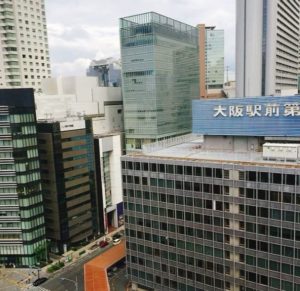 グローバルビューティークリニックからの景色
